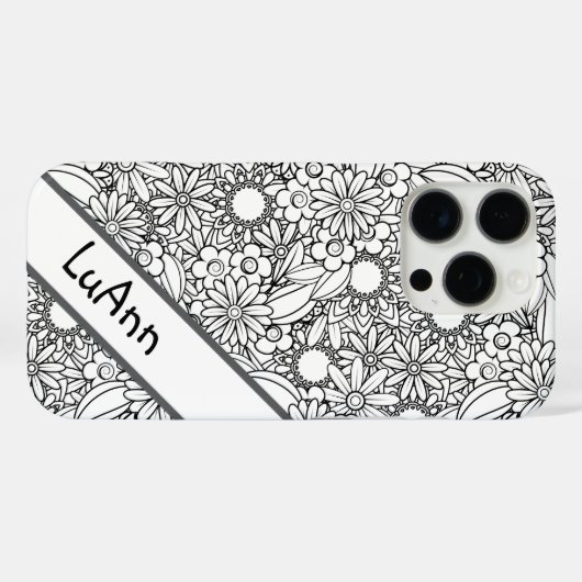 Artsy Daisy May Case-Mate iPhone Case (Achterkant (horizontaal))