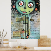 Artsy Dames 10 Poster (Keuken)