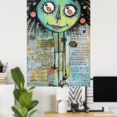 Artsy Dames 10 Poster (Thuiskantoor)