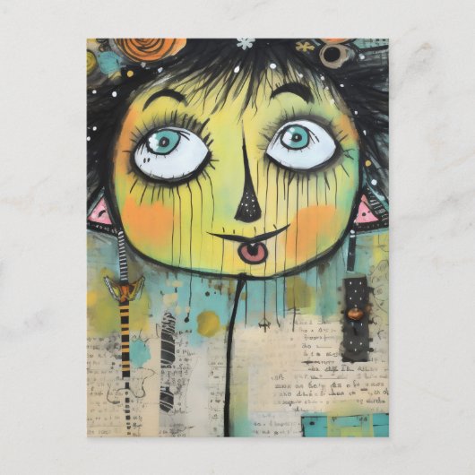 Artsy Dames 11 Briefkaart (Voorkant)