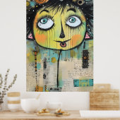 Artsy Dames 11 Poster (Keuken)