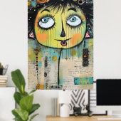 Artsy Dames 11 Poster (Thuiskantoor)