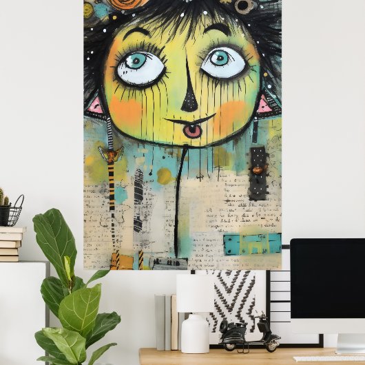 Artsy Dames 11 Poster (Thuiskantoor)