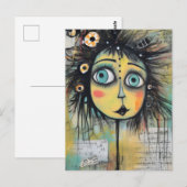 Artsy Dames 12 Briefkaart (Voorkant / Achterkant)