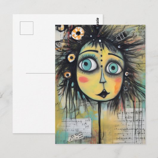 Artsy Dames 12 Briefkaart (Voorkant / Achterkant)