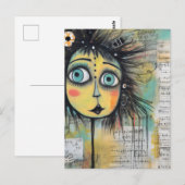 Artsy Dames 12 Briefkaart (Voorkant / Achterkant)