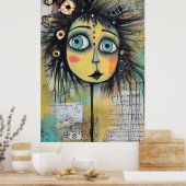 Artsy Dames 12 Poster (Keuken)