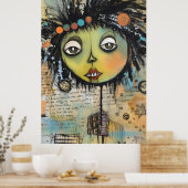 Artsy Dames 7 Poster (Keuken)