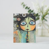 Artsy Dames 8 Briefkaart (Staand voorkant)