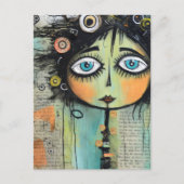 Artsy Dames 8 Briefkaart (Voorkant)