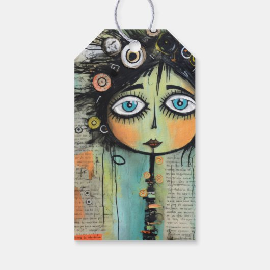 Artsy Dames 8 Cadeaulabel (Achterkant)