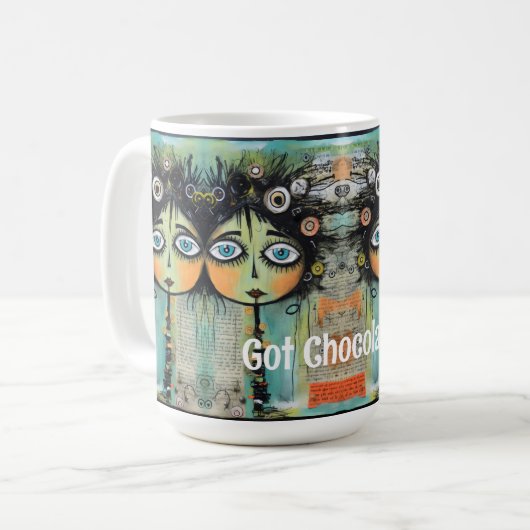 Artsy Dames 8 Koffiemok (Voorkant links)