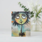 Artsy Dames 9 Briefkaart (Staand voorkant)