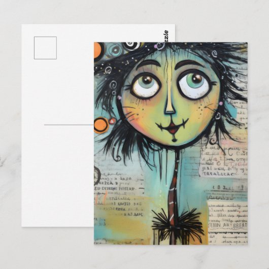 Artsy Dames 9 Briefkaart (Voorkant / Achterkant)