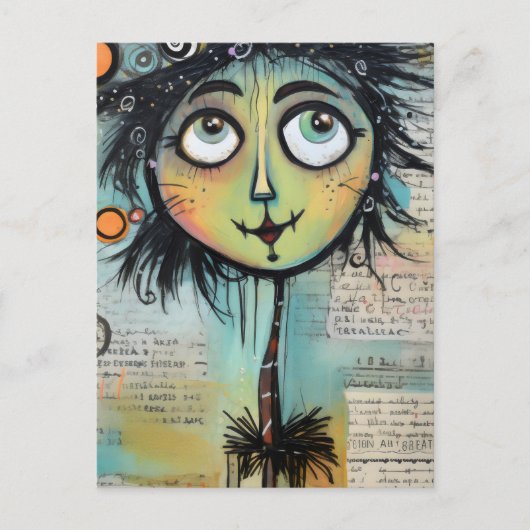 Artsy Dames 9 Briefkaart (Voorkant)