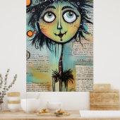 Artsy Dames 9 Poster (Keuken)