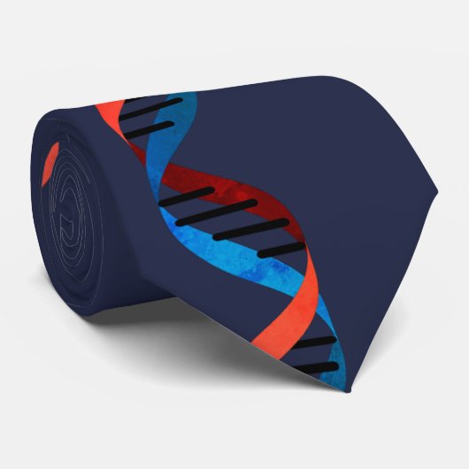 Artsy DNA Uw Keuze Van Kleur Mannen Necktie Stropdas (Opgerold)