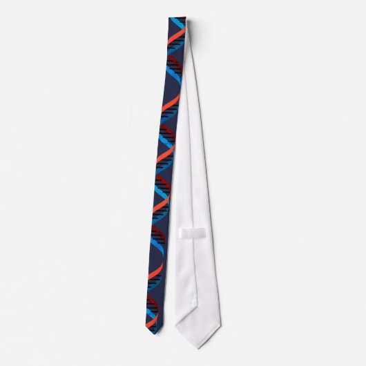 Artsy DNA Uw Keuze Van Kleur Mannen Necktie Stropdas (Achterkant)