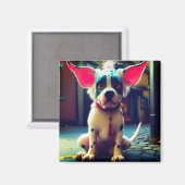 Artsy Dog Magneet (Voorkant / Achterkant)