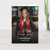 Artsy Doodles Afstuderen bedankkaart (Voorkant)