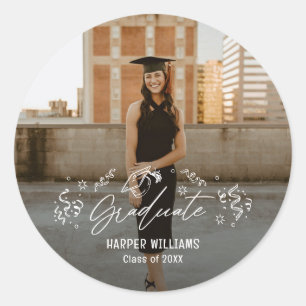 Artsy Doodles Afstuderen Stickers Envelop Afdichti