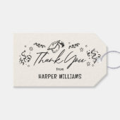 Artsy Doodles Bewerkbare Kleur Afstuderen Favoriet Cadeaulabel (Voorkant (Horizontaal))