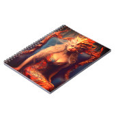 Artsy Dragon Lady Notitieboek (Linkerzijde)