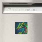 Artsy Dragon Magneet (Insitu (Vaatwasser))