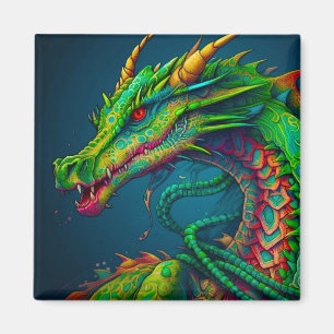 Artsy Dragon Magneet