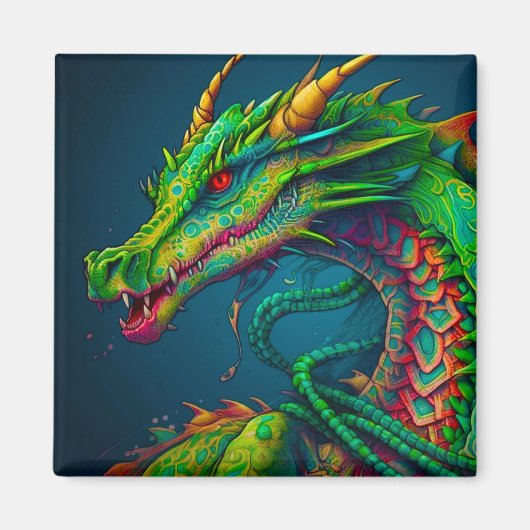 Artsy Dragon Magneet (Voorkant)