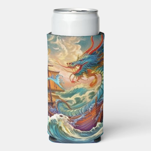 Artsy Dragon Seltzer Blikjeskoeler (Seltzer Voorkant)