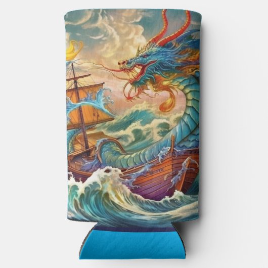 Artsy Dragon Seltzer Blikjeskoeler (Achterkant)