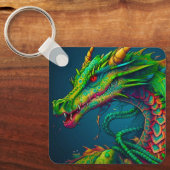 Artsy Dragon Sleutelhanger (Voorkant)
