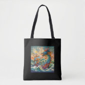 Artsy Dragon Tote Bag (Voorkant)