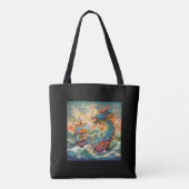 Artsy Dragon Tote Bag (Achterkant)