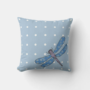 Artsy Dragonfly Pillow Kussen