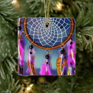 Artsy Dream Catcher Keramisch Ornament