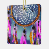 Artsy Dream Catcher Keramisch Ornament (Links)