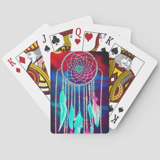 Artsy Dream Catcher Pokerkaarten (Achterkant)