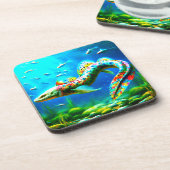 Artsy Eel Bier Onderzetter (Linkerzijde)