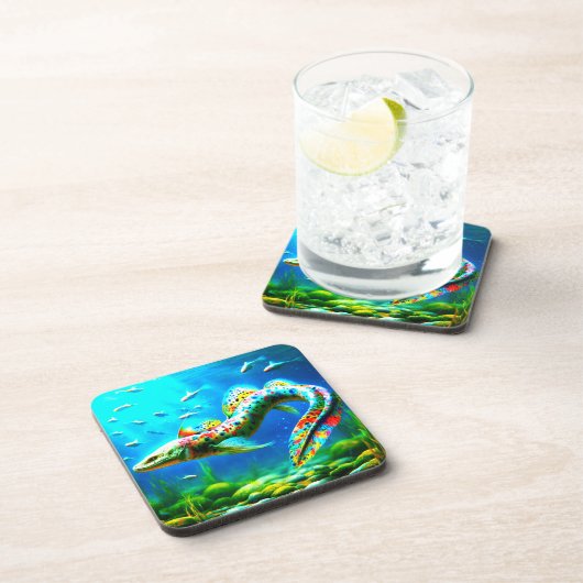 Artsy Eel Bier Onderzetter (Rechterzijde)