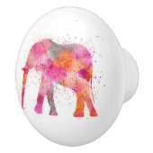 Artsy Elephant Keramische Knop (Rechts)