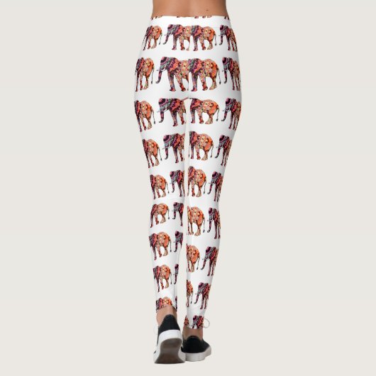 Artsy Elephant Leggings (Achterkant)