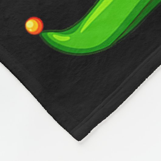 Artsy Elf Matching Family Group Christmas Party Py Fleece Deken (Hoek)