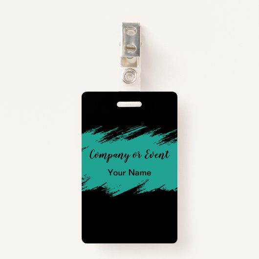 Artsy Event Badges (Voorkant met clip)