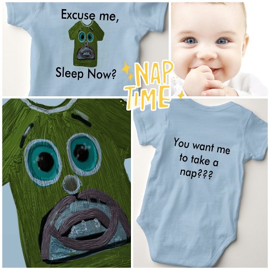 Artsy, excuseer me, wil je dat ik een dutje doe? romper