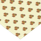 Artsy Fall Leaves Thanksgiving Korte Tafelloper (Hoek)