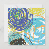 ARTSY FARTSY Bar Bat Mitswa Uitnodiging (Achterkant)