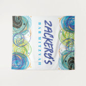 ARTSY FARTSY Bar Bat Mitzvah Foto op achtergrond Wandkleed (Voorkant (horizontaal))