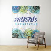 ARTSY FARTSY Bar Bat Mitzvah Foto op achtergrond Wandkleed (In situ)